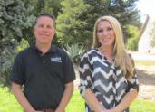 Owner Mike Ludeman and Manager Tiffany Woods are proponents of customer satisfaction.-Western Auto Body, Inc.